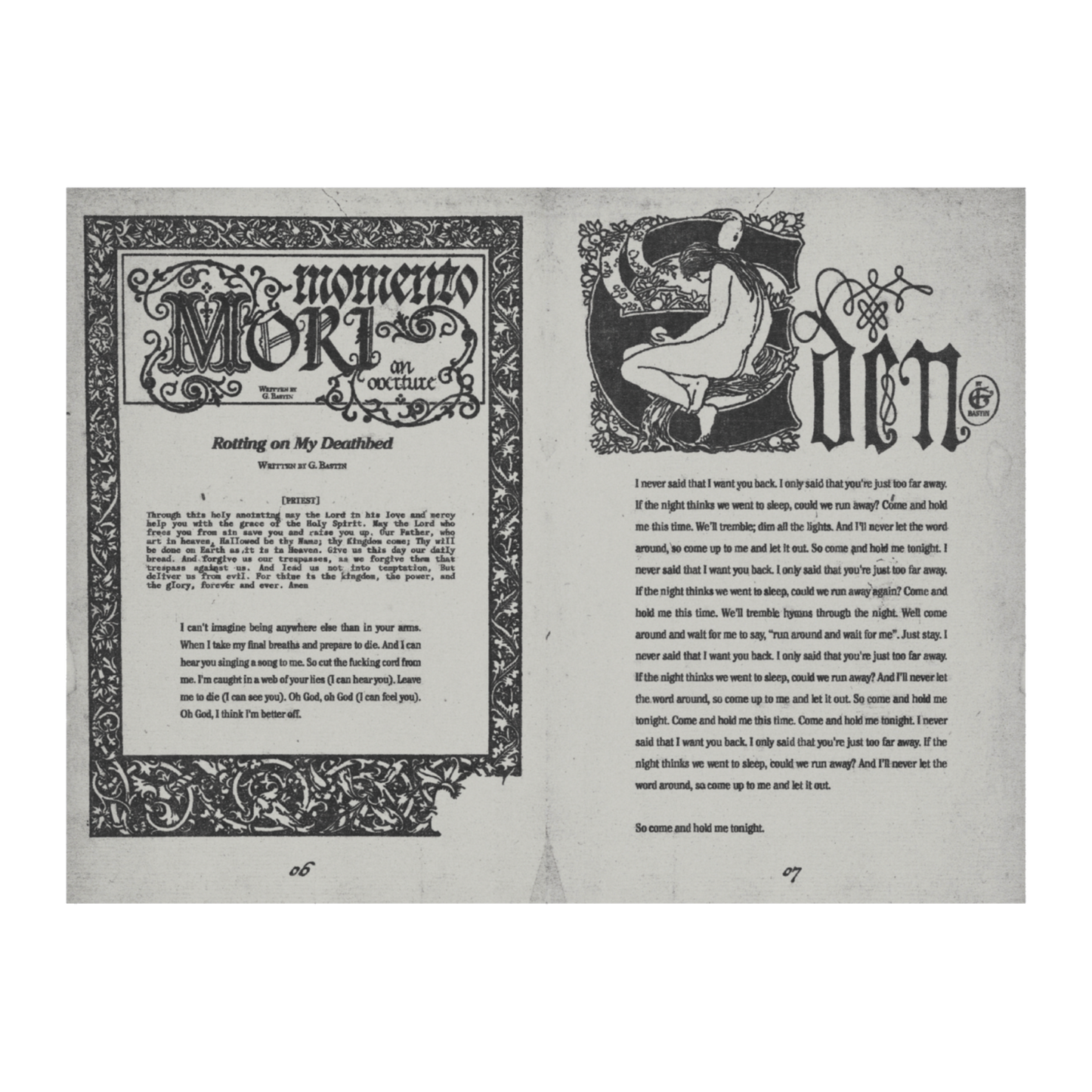 The Noble Rot Lyric Booklet